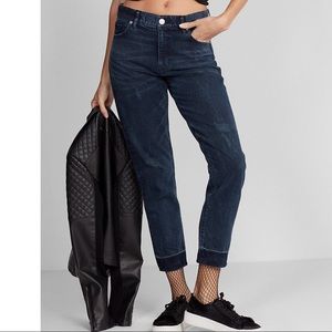 High Waisted Dark Wash Vintage Skinny Jeans